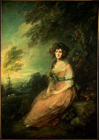 
Thomas Gainsborough -- Mrs. Richard Brinsley Sheridan, 1785-1787, oil on canvas, Andrew W. Mellon Collection