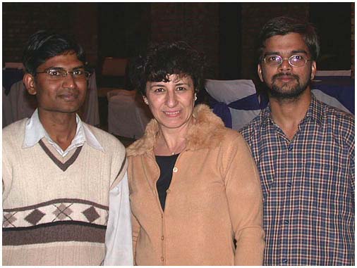 Shrivan, Carla and  Vinay