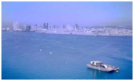View from Coronado bridge