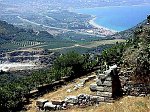 Panorama da Tindari<br> sul golfo di Patti