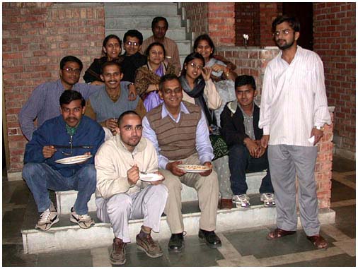 prof. Baishnab Tripaty and students