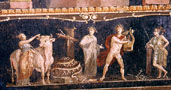 fresco in the Vetti's house